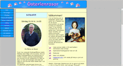 Desktop Screenshot of osterlenrosor.se